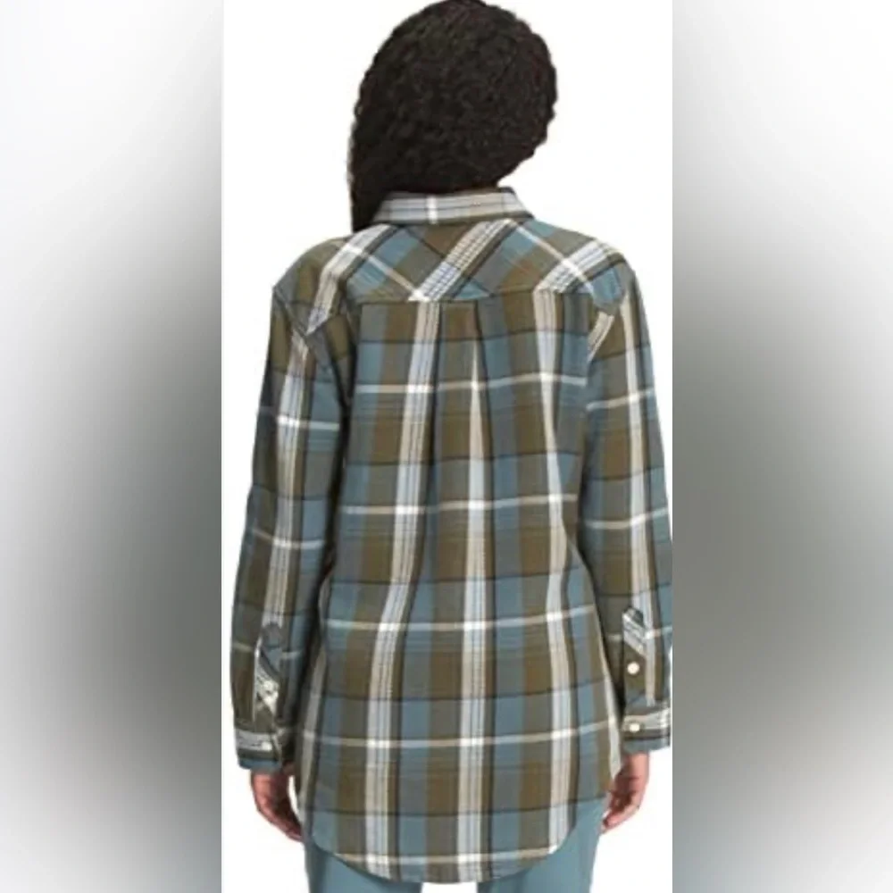 NEW THE NORTH FACE - Valley Twill Flannel Shirt - Picture 4 of 13